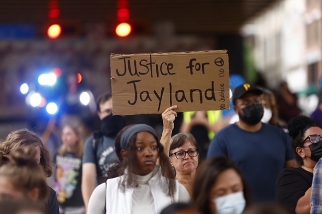 Pittsburghers march, demand justice for death of Jayland Walker