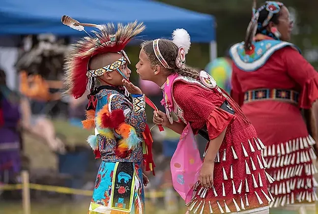 Celebrate Native American culture with a Pow Wow.Enjoy dance and music