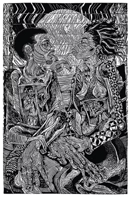 Communal Resurrection: The Soul of a Community, through June 18 at 707 and 709 Penn - ART BY STEVE PRINCE