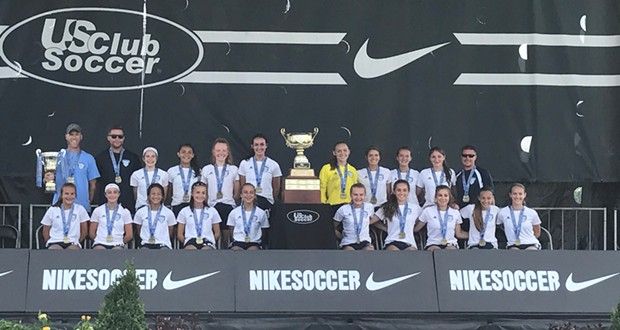 Pittsburgh-area soccer team Northern Steel Fusion takes home top prize at US Club Soccer National Cup