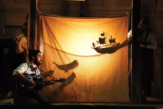 PigPen Theatre Company performs The Old Man and the Old Moon at City Theatre - PHOTO COURTESY OF JOAN MARCUS