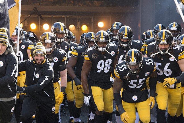 The Steelers take the field against the Jacksonville Jaguars on Sun., Jan. 14 - CP PHOTOS BY JAKE MYSLIWCZYK