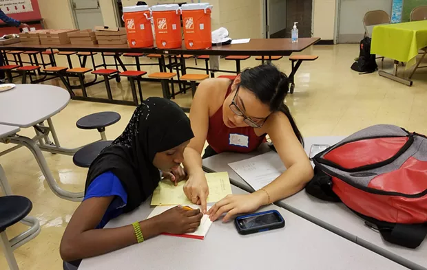 Duquesne University students volunteer to help integrate and educate Pittsburgh refugees
