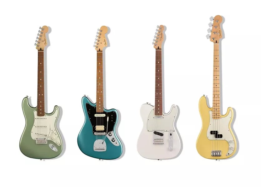 Fender Player Series available at fender.com - PHOTO: FENDER PLAYER SERIES