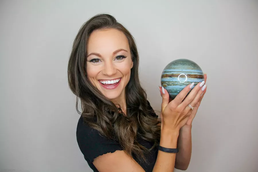 Emily Calandrelli and Jupiter