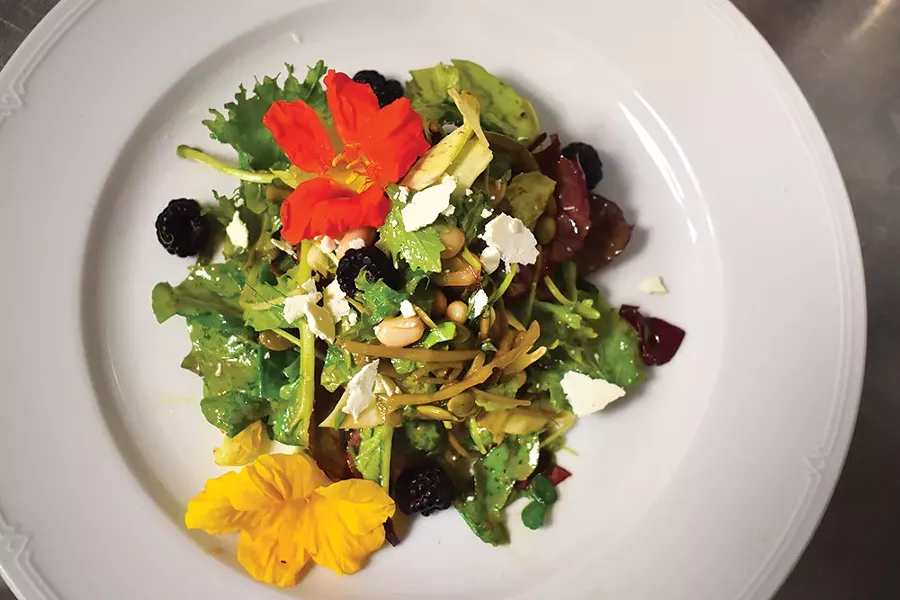 A garden-friendly dish from Spork