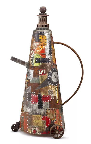 Hap Sakwa’s “Red Can Rolling” - MORGAN CONTEMPORARY GLASS GALLERY