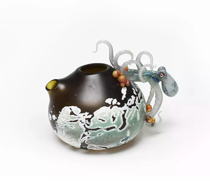 Jason Chakravarty and Jennifer Caldwell’s “Agony of the Leaf” and “Sweet Teazzz” - MORGAN CONTEMPORARY GLASS GALLERY