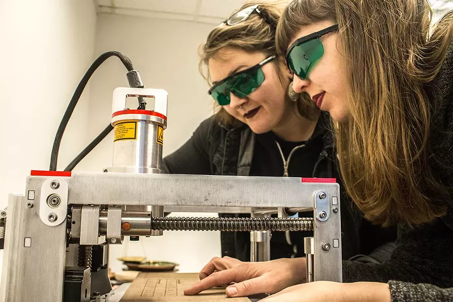 Erin Gatz (right) and Louise Larson (left) of Prototype PGH - PROTOTYPE PGH