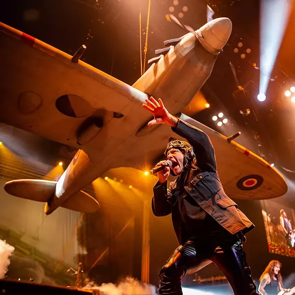 Iron Maiden at PPG Paints Arena - CP PHOTO: MIKE PAPARIELLA