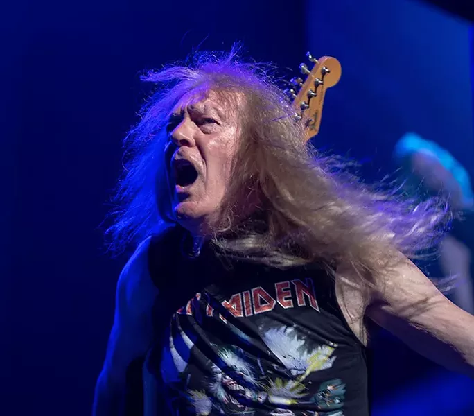 Iron Maiden at PPG Paints Arena - CP PHOTO: MIKE PAPARIELLA