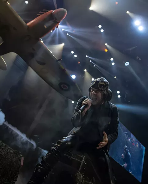 Iron Maiden at PPG Paints Arena - CP PHOTO: MIKE PAPARIELLA