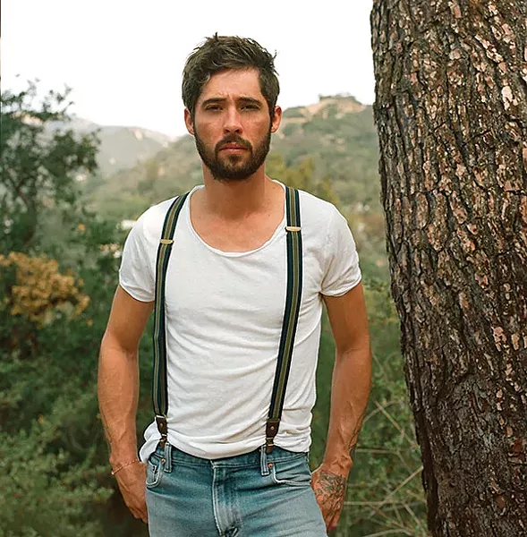 In a happier place: Ryan Bingham - PHOTO COURTESY OF ANNA AXSTER