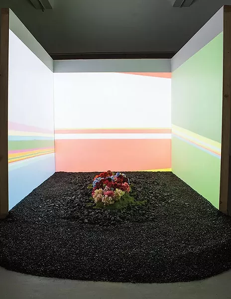 “Summer Flower Border,” by Tony Heywood and Alison Condie - PHOTO COURTESY OF JOEY KENNEDY