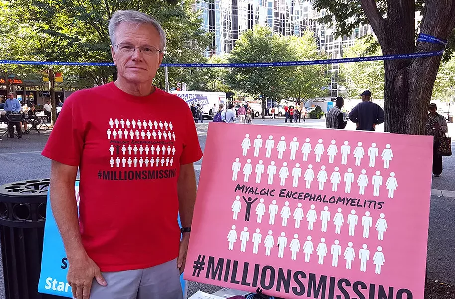 Gary Tillman at the Millions Missing rally in Pittsburgh - CP PHOTO BY REBECCA ADDISON