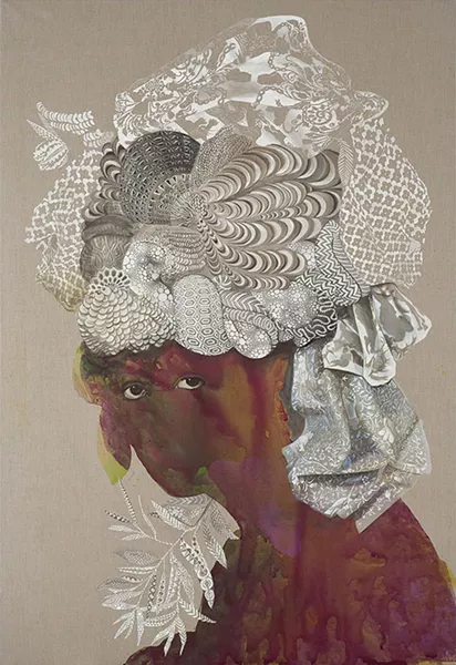 Firelei Báez's Sans-Souci (This threshold between a dematerialized and a historicized body) at The Andy Warhol Museum - PHOTO COURTESY OF THE PÉREZ ART MUSEUM MIAMI, MUSEUM PURCHASE WITH FUNDS PROVIDED BY LESLIE AND GREG FERRERO AND ROSE ELLEN MEYERHOFF GREENE