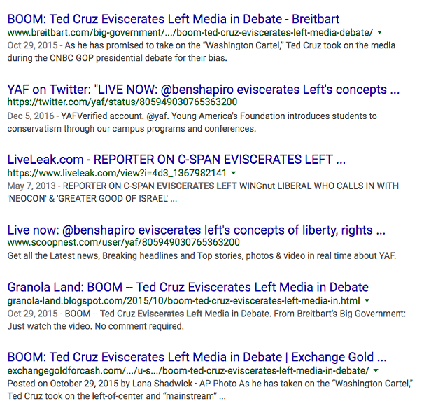 Screenshot from Google.com