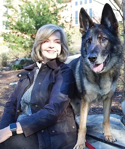 Sally Wiggin and Noris - PHOTO COURTESY OF SALLY WIGGIN