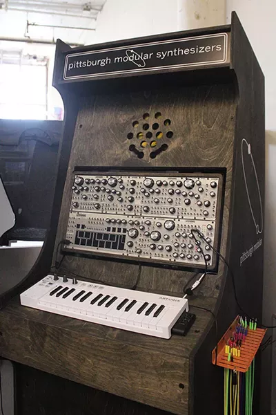 A Pittsburgh Modular Synth Playground synthesizer - CP PHOTO BY KRISTA JOHNSON