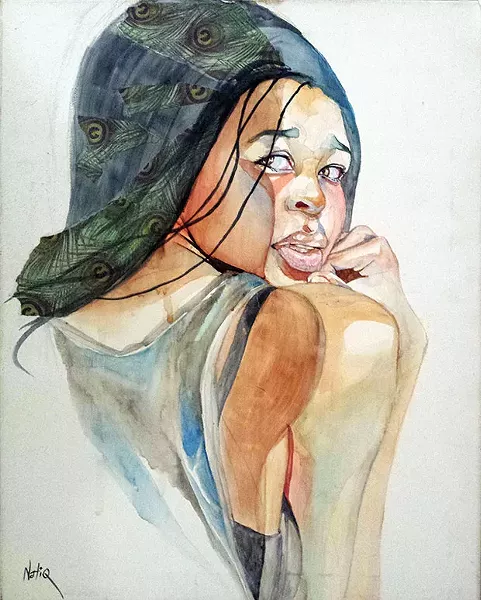 Natural Flow, at Percolate Sept. 20 - ART BY NATIQ JALIL