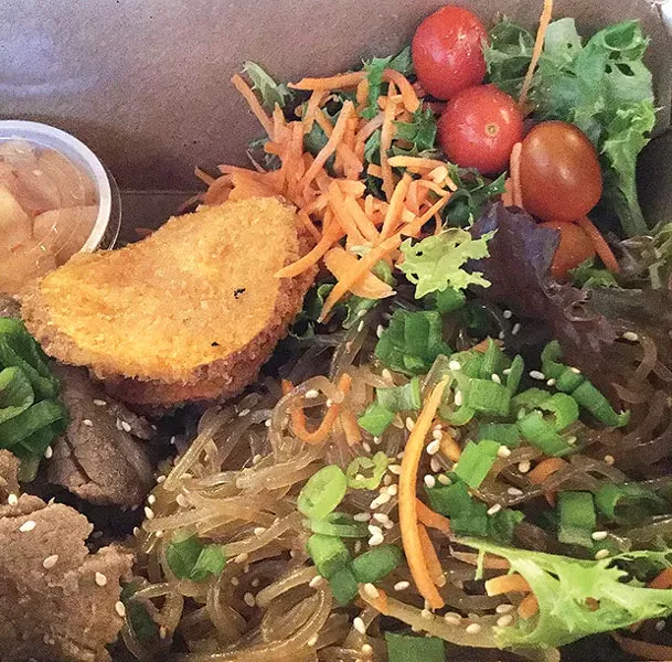 Beef bulgogi over noodles - CP PHOTO BY AL HOFF
