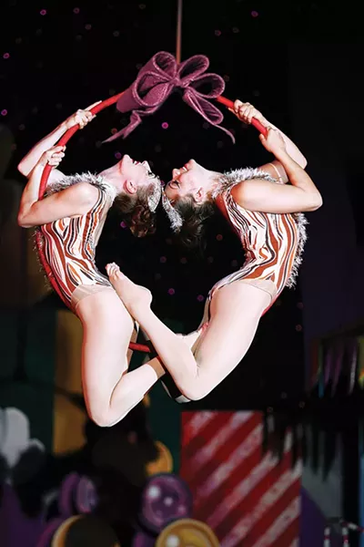 PHOTO COURTESY OF CIRQUE DREAMS HOLIDAZE