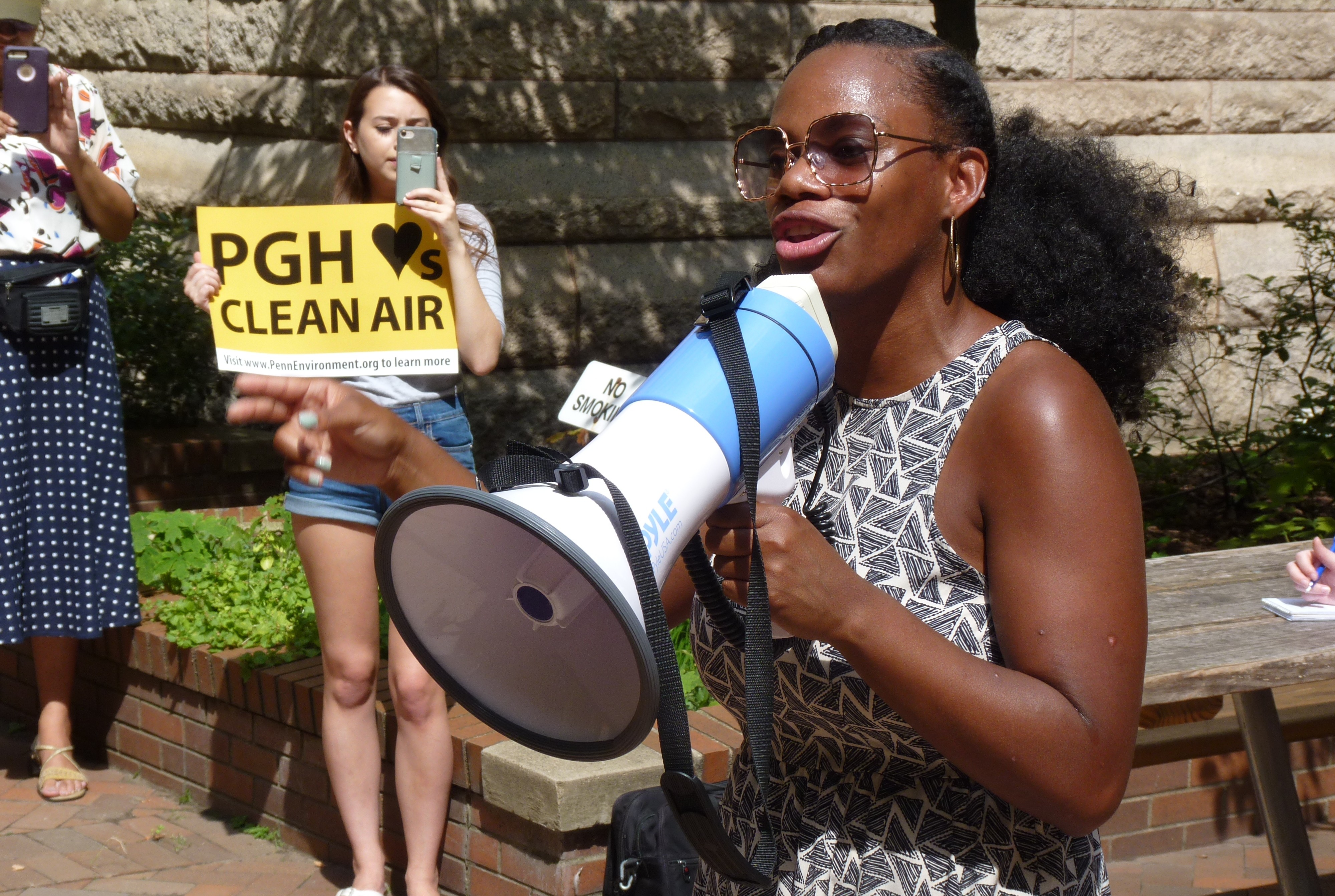 State  Summer Lee rallies with environmentalists for cleaner air  | News | Pittsburgh | Pittsburgh City Paper