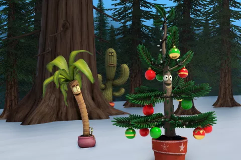 Albert just wants to live his Christmas dreams! - NICKELODEON