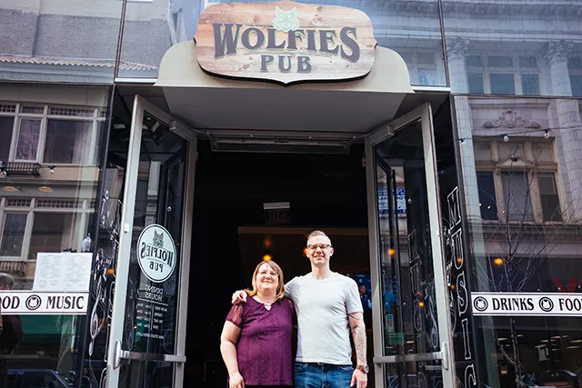Cap: Tracy Randall and Kevin Saftner Wolfies’ Pub - CP PHOTO: JARED MURPHY
