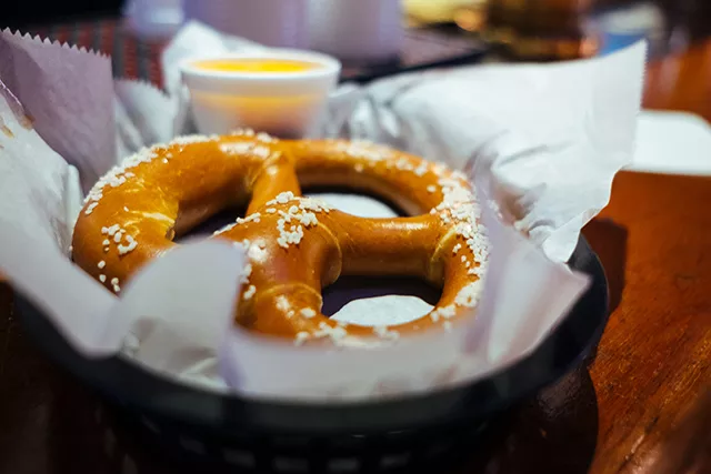 Cap: A soft pretzel - CP PHOTO: JARED MURPHY