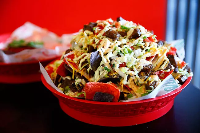 Loaded nachos - CP PHOTO: JARED WICKERHAM