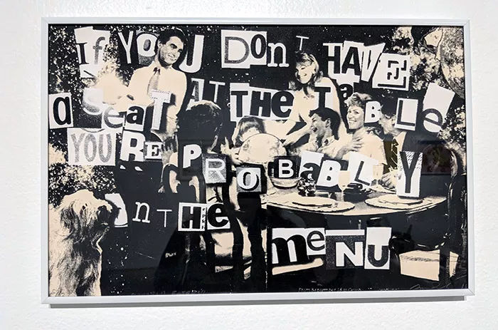 Aaron Regal's "If You Don't Have a Seat at the Table, You're Probably on the Menu"