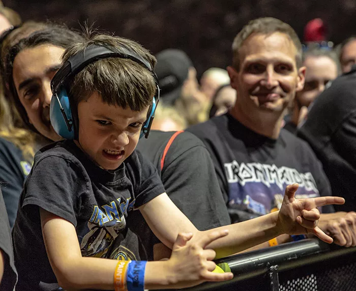 Iron Maiden at PPG Paints Arena - CP PHOTO: MIKE PAPARIELLA