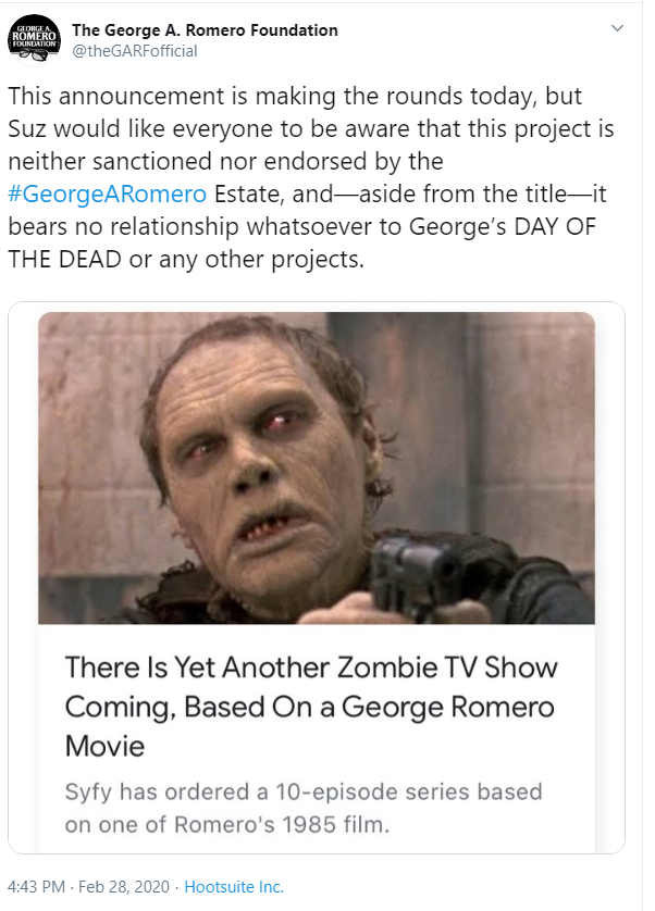 Syfy Announces Upcoming Tv Series Inspired By Day Of The Dead Screen Pittsburgh Pittsburgh City Paper