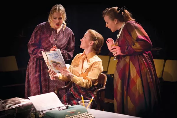 From left: Mary Brodland, Teresa Madden Harrold and Rebekah Hukill in Little Lake's The Best of Everything - PHOTO COURTESY OF HEATHER SPIRIK