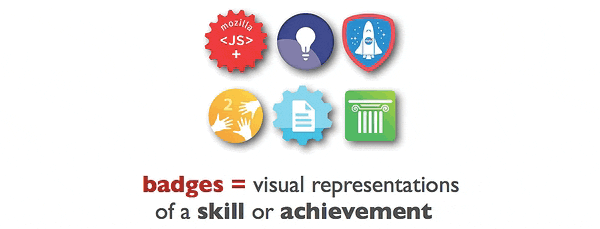 Examples of digital badges