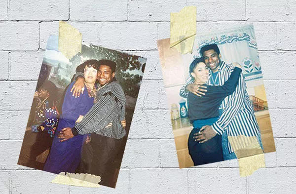 Old family photos of Shawn Burton and his aunts. - PHOTOS COURTESY OF MICHELLE BURTON BROWN