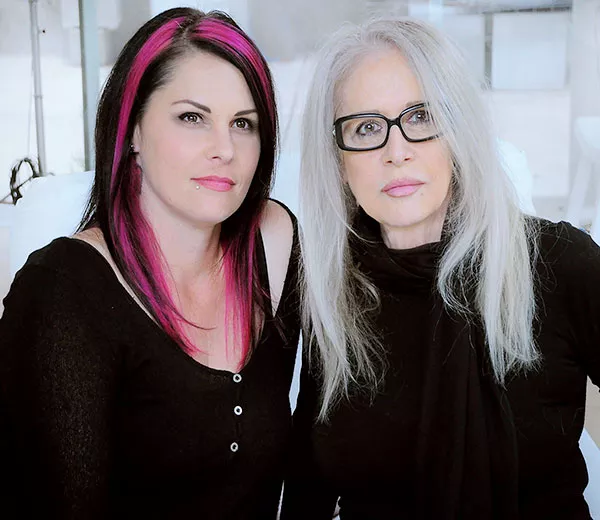 Anna Fox and Penelope Spheeris - PHOTO COURTESY OF SUZANNE ALLISON