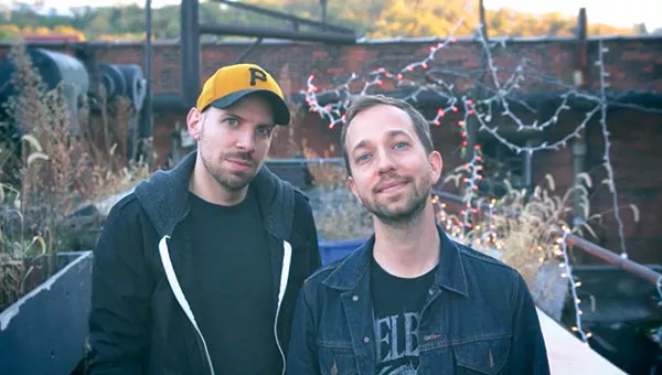 Chris Fafalios (left) and Steve Soboslai - PHOTO COURTESY OF JORDAN TOMB