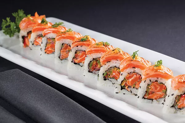 Ceviche roll - PHOTO BY HEATHER MULL