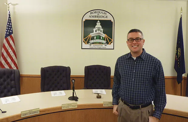 Ambridge Borough Manager Joe Kauer - CP PHOTO BY RYAN DETO