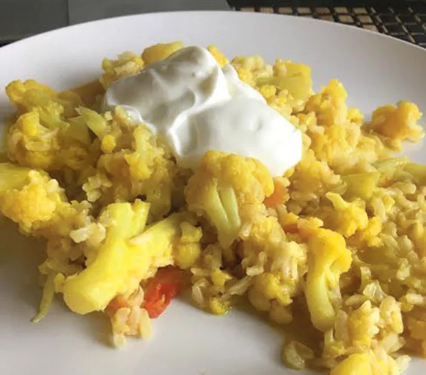 Cauliflower curry - PHOTO COURTESY OF KELLY ANDREWS