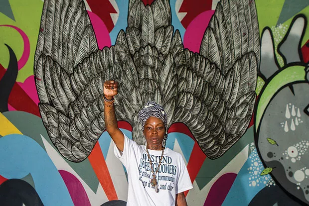 Blak Rapp Madusa plays Ladyfest on Sat., June 24. - CP PHOTO BY ERIC CASH