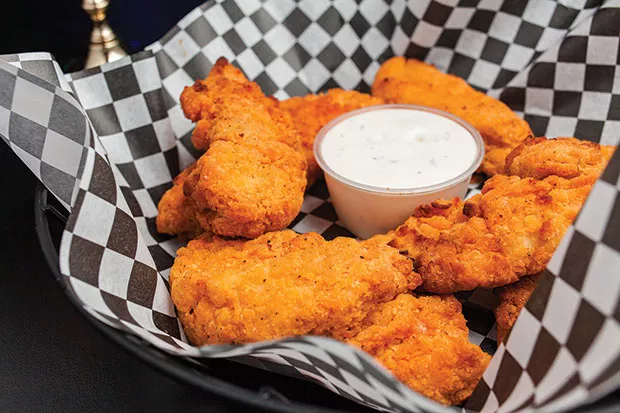Chicken tenders, at Spearmint Rhino - CP PHOTO BY VANESSA SONG