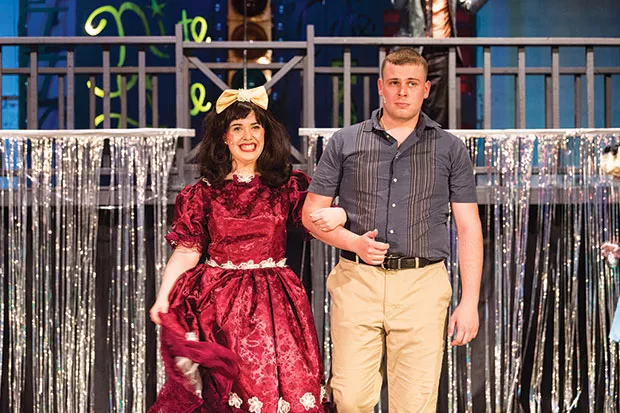 Kristin Welch and Adam Speers in Dogfight - PHOTO COURTESY OF IMAGE42