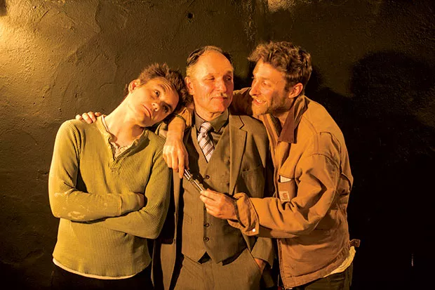 Dylan Marquis Meyers, Ken Bolden and Max Pavel in Orphans - PHOTO COURTESY OF MAX PAVEL