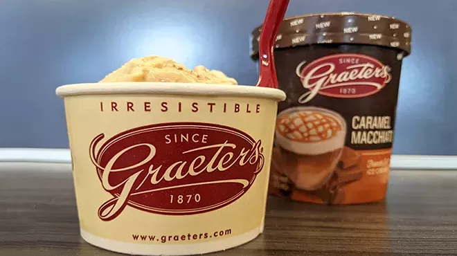 Graeter's Caramel Macchiato ice cream