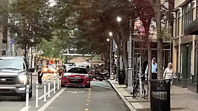 Advocates celebrate city funding for Penn Avenue bike lane upgrades