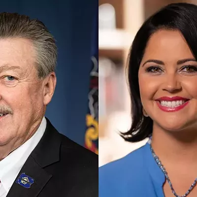 Jim Brewster and Nicole Ziccarelli