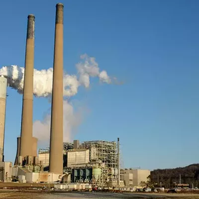 Keystone Generating Station, a coal-fired power plant in Armstrong County, about 50 miles northeast of Pittsburgh